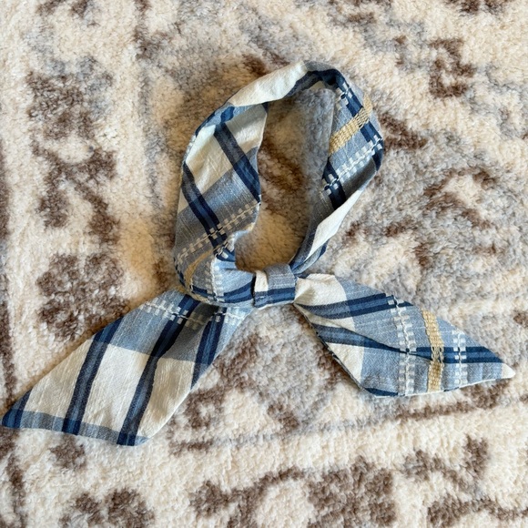 Ace & Jig Roxie Dress Short-Sleeve Knee-Length Buttons Plaid Print Checkered - Picture 7 of 7